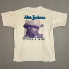 Vintage 1994 Alan Jackson Who I Am Tour Shirt Xl Double-sided Country Concert T