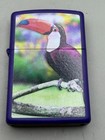 Ornithology Toucan 2020 Purple Matte Zippo Lighter  B80