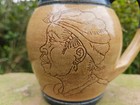 Eugene Folk Art Creamer Afro-americana