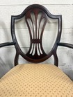 Antique Hepplewhite Duncan Phyfe Style Mahogany Dining Chairs - Set Of 6