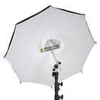 84cm 33  Black   Silver Reflective Umbrella Softbox Fr Studio Lighting Flash