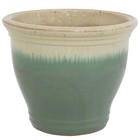Studio 14 5  Round Ceramic Planter  Seafoam By Sunnydaze