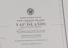 1944 Yap Islands Southern Part 30 x42  Map 1st edition Hydrographic Confidential