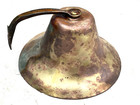 Vintage 8  Diameter Nautical Brass Ship Door Maritime Fire Fog Bell W Video 
