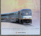 Vintage Railroad The San Diegan Amtrak California  Poster 1999 11  X 17 