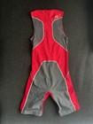 2xu Men s Sleeveless Triathlon Tri Suit Red charcoal Performance Skinsuit M