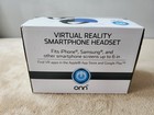 Onn Virtual Reality Smartphone Headset Blue - Compatible With 6  Phone Or Less