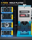Creworks Portable Powered Electric Wire Stripping Machine 1 4hp Cable Stripper
