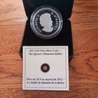 2012 Canada Queens Diamond Jubilee With Crystal   20  9999 Silver Coin  4