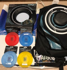 Disney Parks 2023 Tron Lightcycle Run Backpack Bag   Disc   4 Chips Bundle