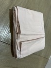 Pottery Barn Kids European Linen Crib Skirt Blush