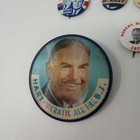 Lot Of 8 Vintage Campaign   Political   Election Pins   Buttons
