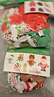 Lot Of 3 Packs Christmas Holidays Foam W  Some Glitter Stickers - 500 Total