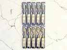 10 Oral-b Advanced Whitening Clean Soft Toothbrushes Mixed Colors Value Pack