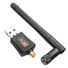 600mbps Usb Wifi Adapter Dual Band 2 4g 5g Wireless Dongle Antenna Pc