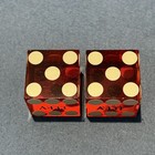 1 Pair Of Vintage 3 4  Authentic Las Vegas Mirage Casino Dice 29