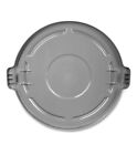 Rubbermaid Brute 32-gallon Commercial Waste Container Lid Gray 263100gy