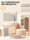 33pcs Nail Art Brushes Set  Nail Art Tools  Nail Design Tools With Gel Nail Brus