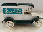Vintage Marshall Fields Ertl Die Cast 1913 Model T Ford Replica Coin Bank   Key