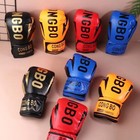 6oz Kids Boxing Gloves Pu Leather Sparring Muay Thai Gloves