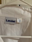 Landau Classic White Long Lab Coat Size Xl Unisex New With Tags 3 Pocket