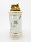 Trio Of Vintage Art Deco Bone China Cigarette Lighters Evans  Lenox  Rosenthal 