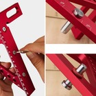 3d Multi-angle Measuring Ruler Aluminum Alloy For Woodworking  drawing 