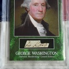 George Washington Handwritten Word Removed From An Autograph Letter Signed
