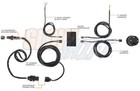 Glowshift White 7 Color Analog Wideband Air fuel Ratio Afr Gauge W Data Logging
