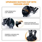 Xprite 2x Amber Led Visor Strobe Light Bar Windshield  Deck Dash Emergency Light