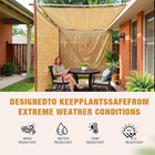 6  X 100 Ft 60  Shade Cloth Roll  Tan  2 Rolls