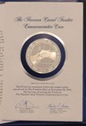 Panama Canal Treaty 1978 Panama 10 Balboas Ag Proof