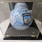 Maradona Autographed Soccer Ball With Coa