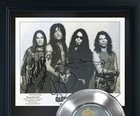 Quiet Riot  metal Health  Framed Silver Reproduction Signed Record Display