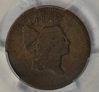 1795 Liberty Cap Half Cent   No Pole  Pcgs G06