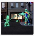 Hasbro-ghostbusters With A Kenner Classics Ecto-glow Glow Copter Vehicle-sdcc   26
