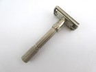 Vintage Gillette Slim Adjustable Double Edge Safety Razor G-4 1961 Made In Usa