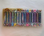 Vtg 90s Lisa Frank 60 Pc Pencil   Eraser   Ruler Set Iconic Designs New-read