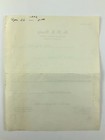 Vintage 1952 Paper Receipt From Dr  W  H  Stanley Oshawa Ontario Canada 791a