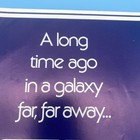 1977 Star Wars Theatrical 7 1 2  X 10    Black   White Advertising Poster Vintage