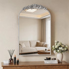 Vintage Arch Medicine Cabinet Mirror 16  X 24  Wall Mount With Storage   Shelf