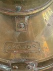 Vintage Authentic Brass Anchor Nautical Ship Buoy Lantern Lamp Maritime History