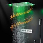 23   x31    Recessed Led Shower System With Built-in Bluetooth Speakers
