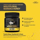 Frezzor New Zealand Multifloral Manuka Honey Cold   Flu Symptom Relief 2 Jars