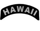 Hawaii Biker Rocker Sew On Iron On Embroidered Patch 4  X 1 3 4  