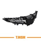 Front Lower Upper Grille Black Plastic Set Of 4 Pieces For Camry 2021 2022