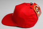 Super Mario Unisex Kids  Nintendo Adjustable M Logo Snapback Hat Wr4 Red Os Nwt