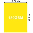 Cardstock Paper 8 5x11  65lb 180gsm  40 Sheets White For Invitations