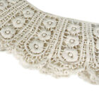 Wrapables Vintage Crochet Lace Cream Collar - Plus