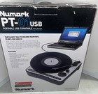 Numark Pt01 Usb Portable Turn Table Record Vinyl To Mp3  Wav    Cd No Cords